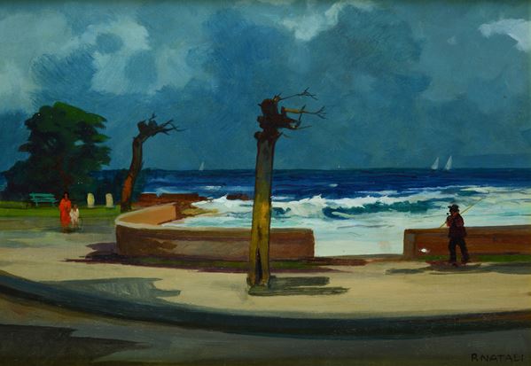 Renato Natali - Paesaggio ad Ardenza