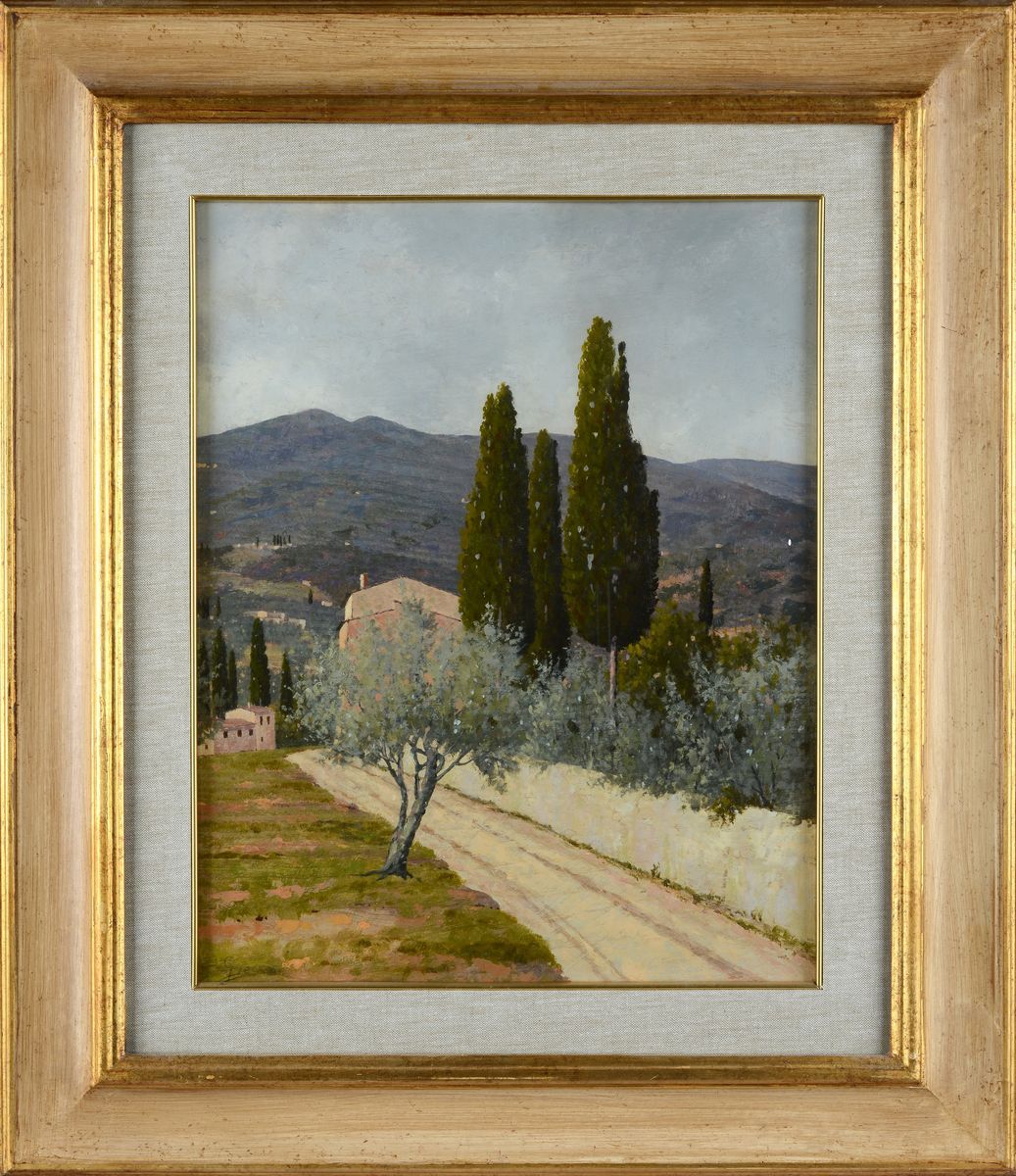Giacomo Delcroix - Paesaggio Fiorentino