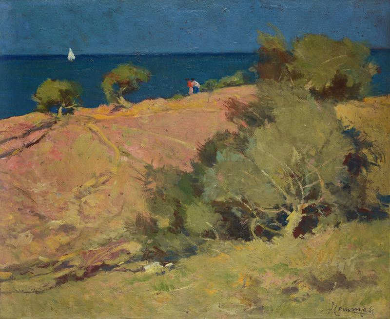 Ludovico Tommasi - Paesaggio Marittimo