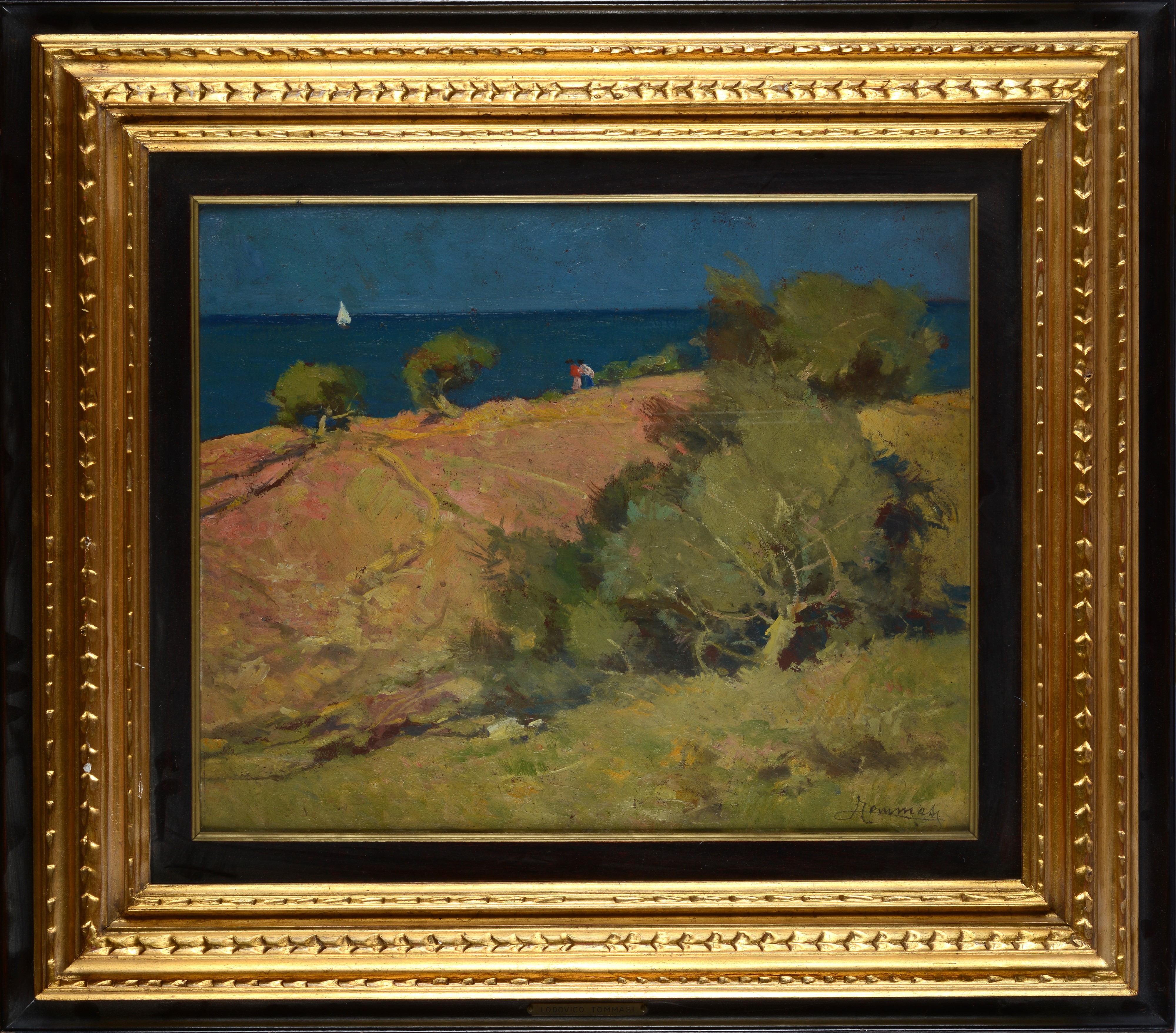 Ludovico Tommasi - Paesaggio Marittimo
