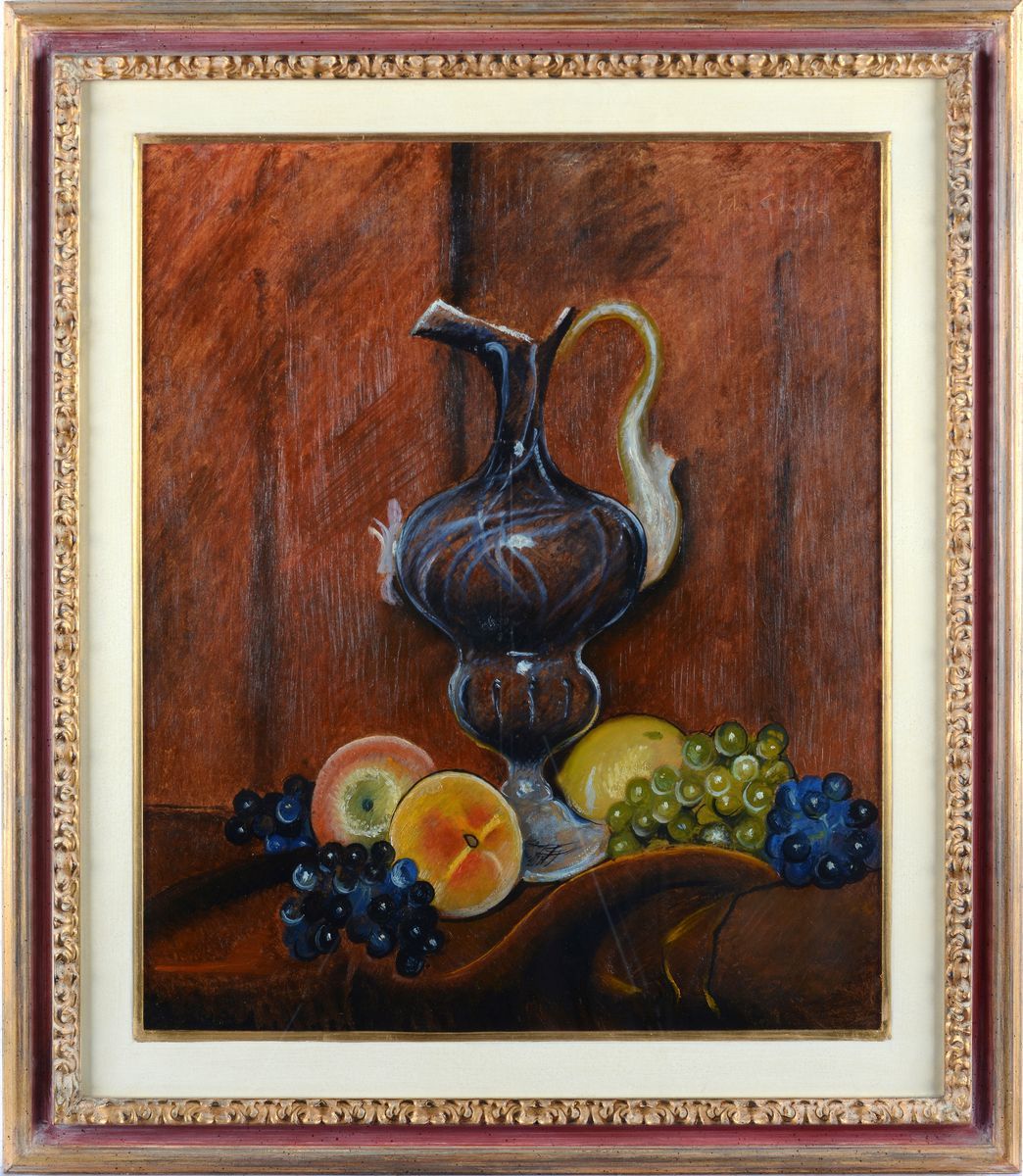Valentino Ghiglia - Brocca e Frutta