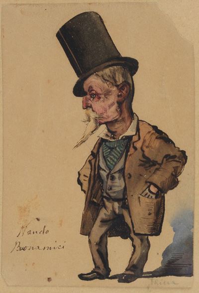 Caricatura di Nando Buonamici