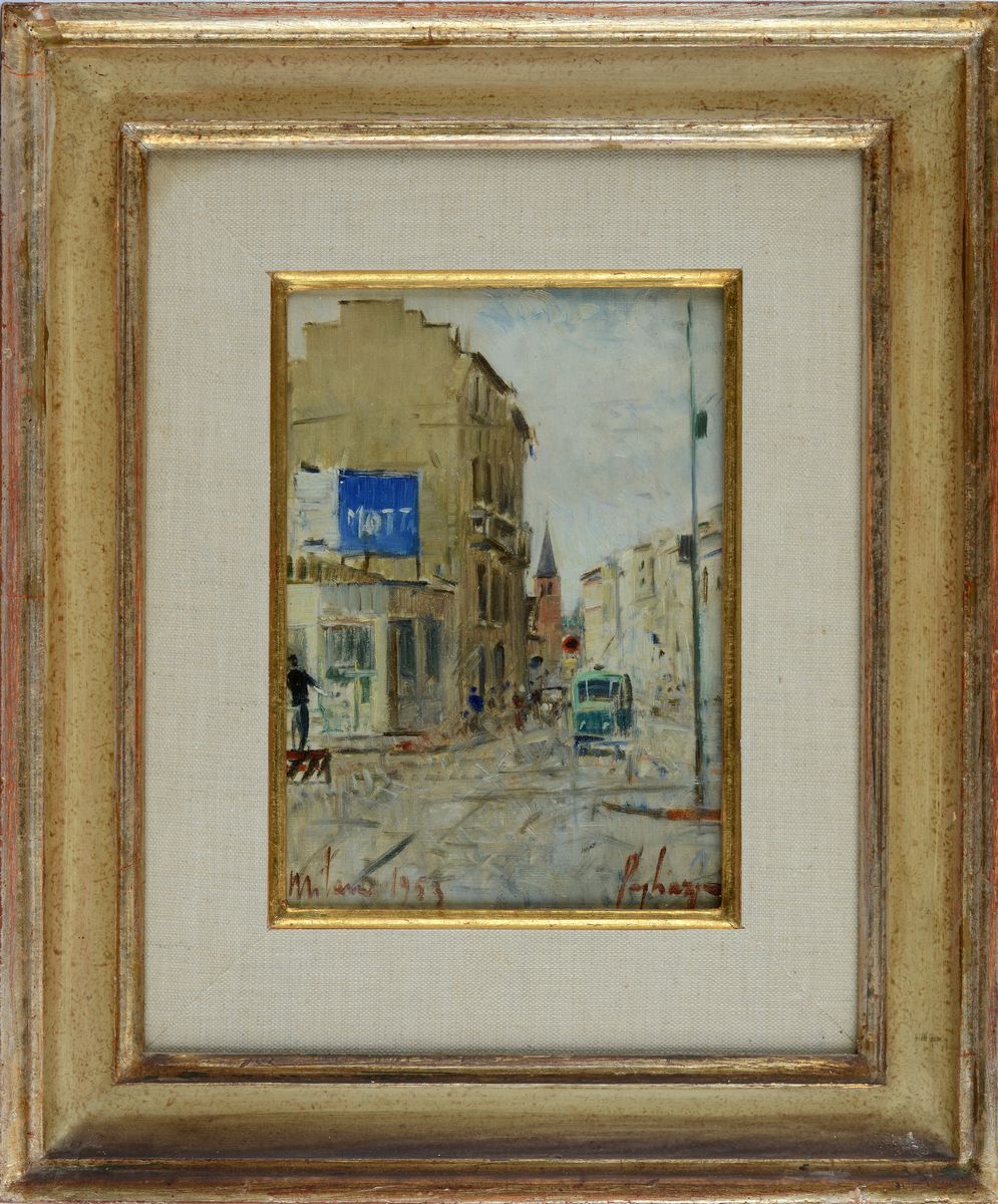 Francesco Pagliazzi - Scorcio di Milano