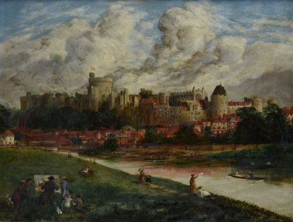 James Chapman - Veduta del Castello di Windsor