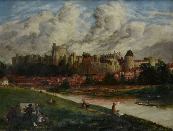 James Chapman - View of Windsor Castle