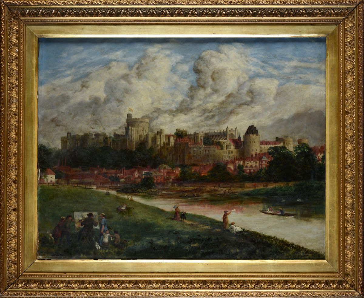James Chapman - Veduta del Castello di Windsor
