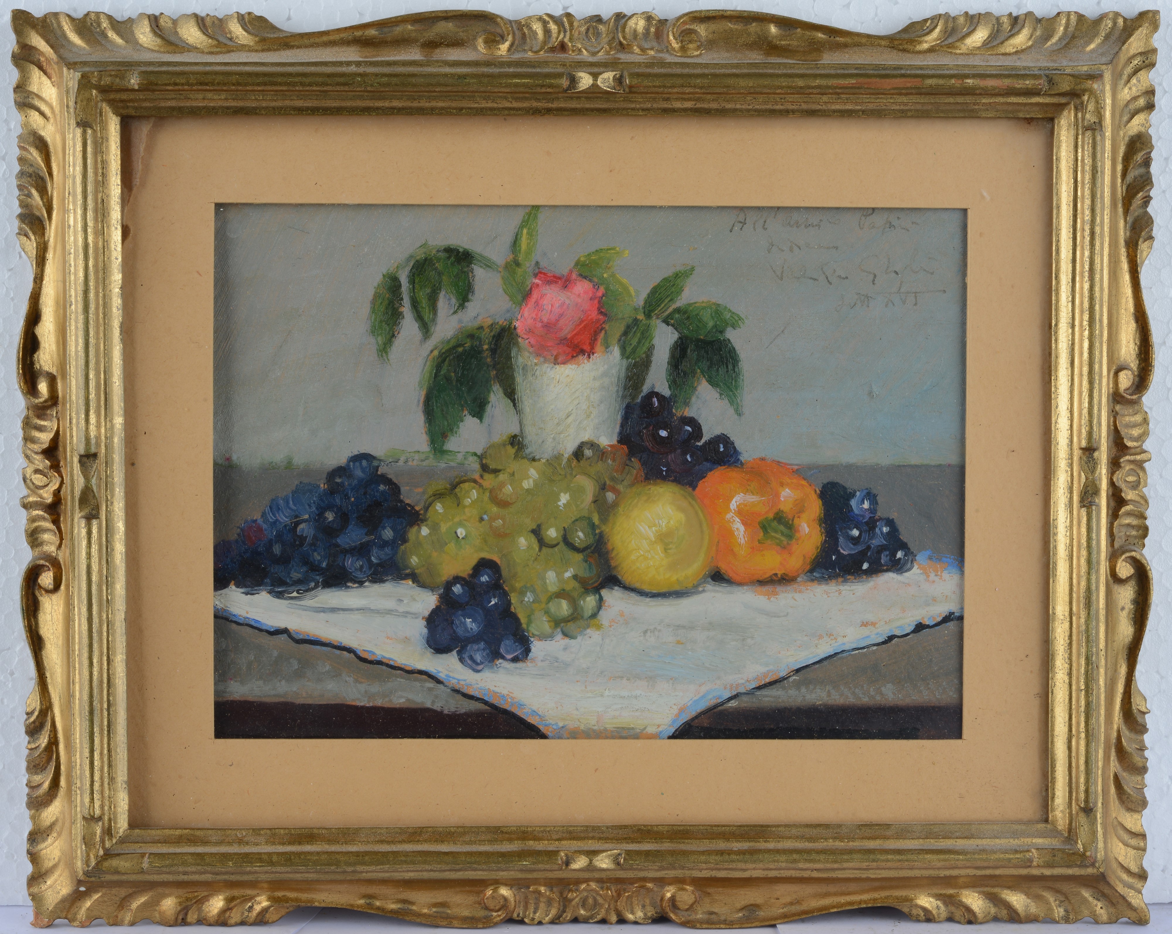 Valentino Ghiglia - Natura Morta con Frutta