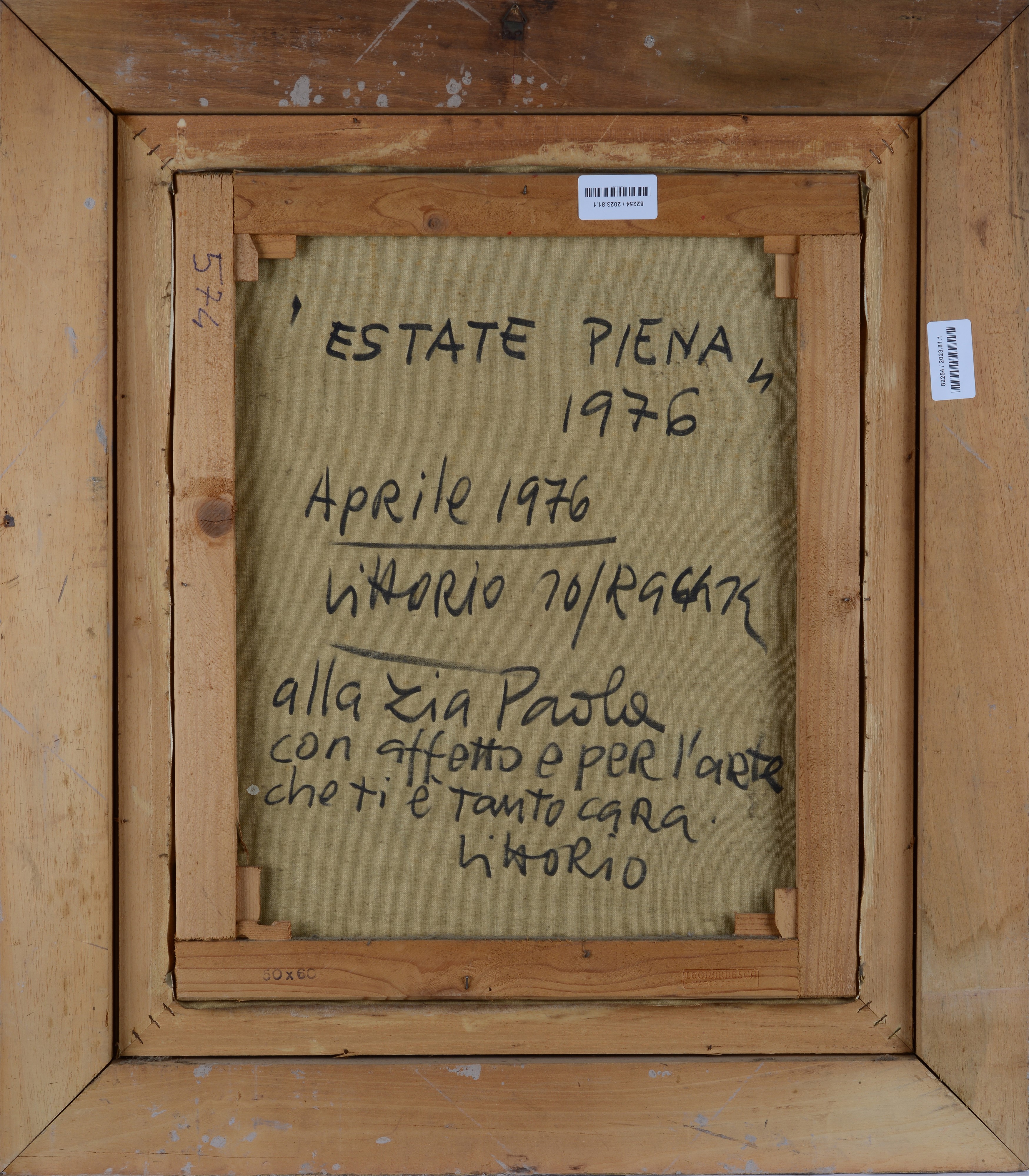 Vittorio Sopracase - Estate Piena