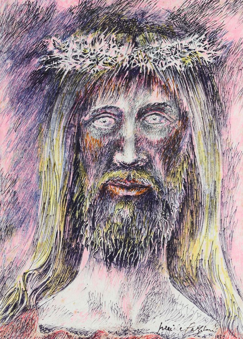 Pericle Fazzini - Volto di Cristo