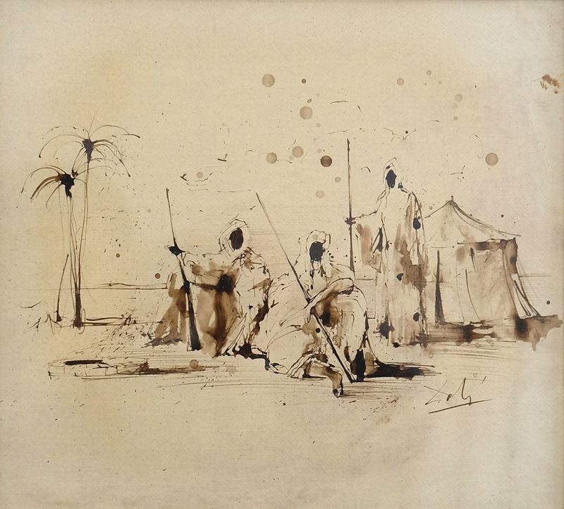 Salvador Dalì - Accampamento