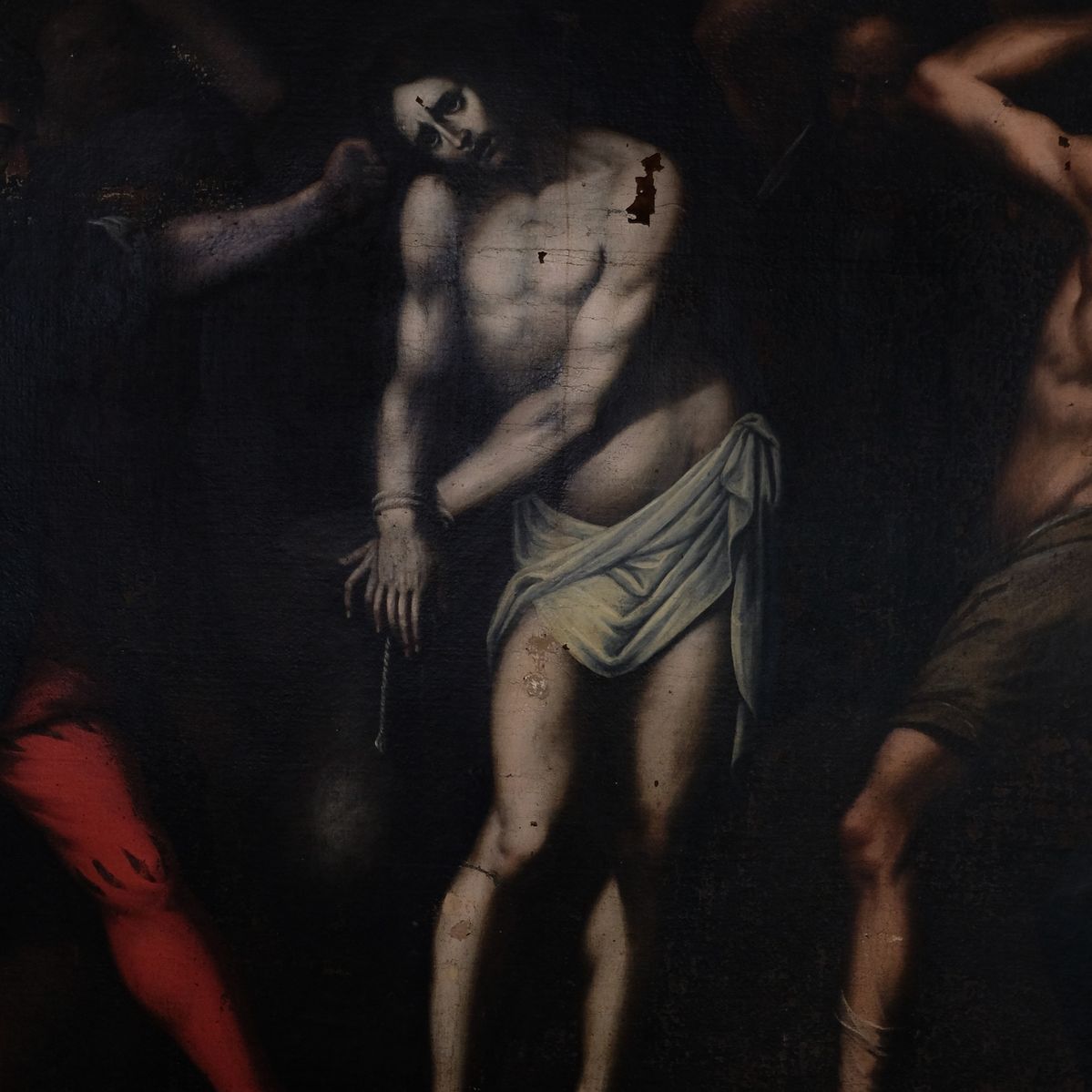 Scuola Italia Meridionale, Prima Metà XVII Sec. - Flagellazione di Cristo