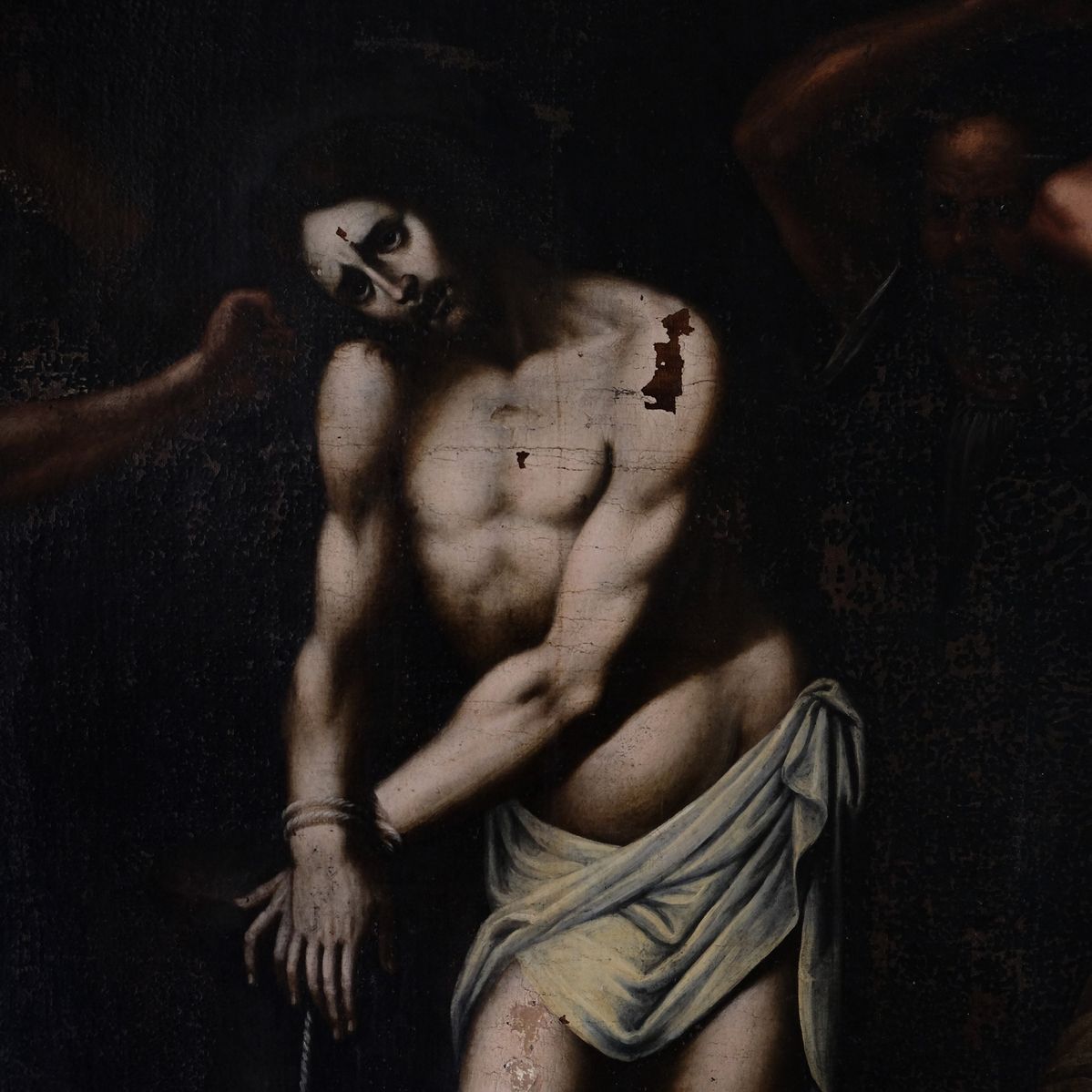 Scuola Italia Meridionale, Prima Metà XVII Sec. - Flagellazione di Cristo