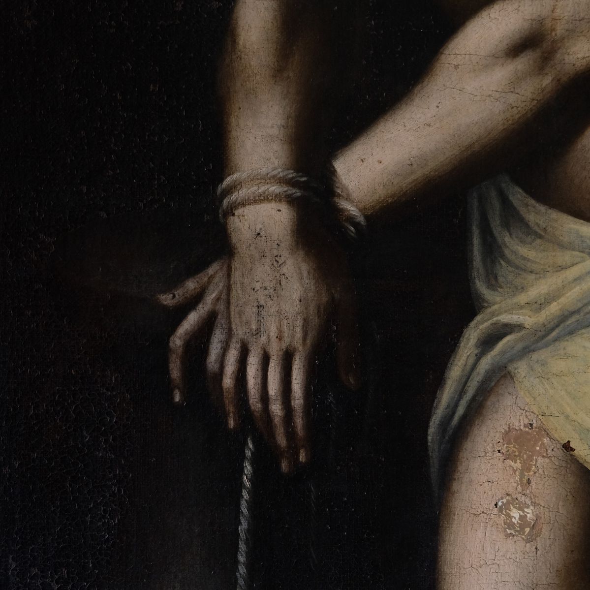 Scuola Italia Meridionale, Prima Metà XVII Sec. - Flagellazione di Cristo