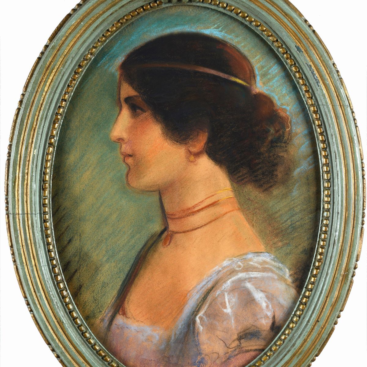 Anonimo, XX Sec. - Coppia di Pastelli