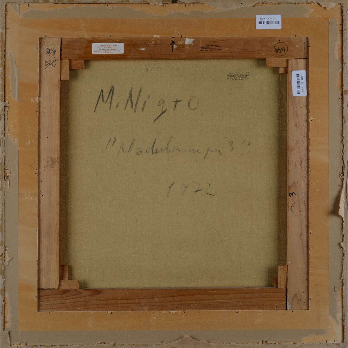 Mario Nigro - Modulazioni Più 3