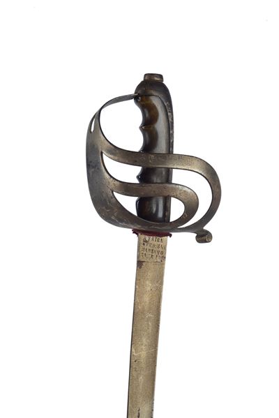 Sciabola Mod.1888 della Campagna di Eritrea