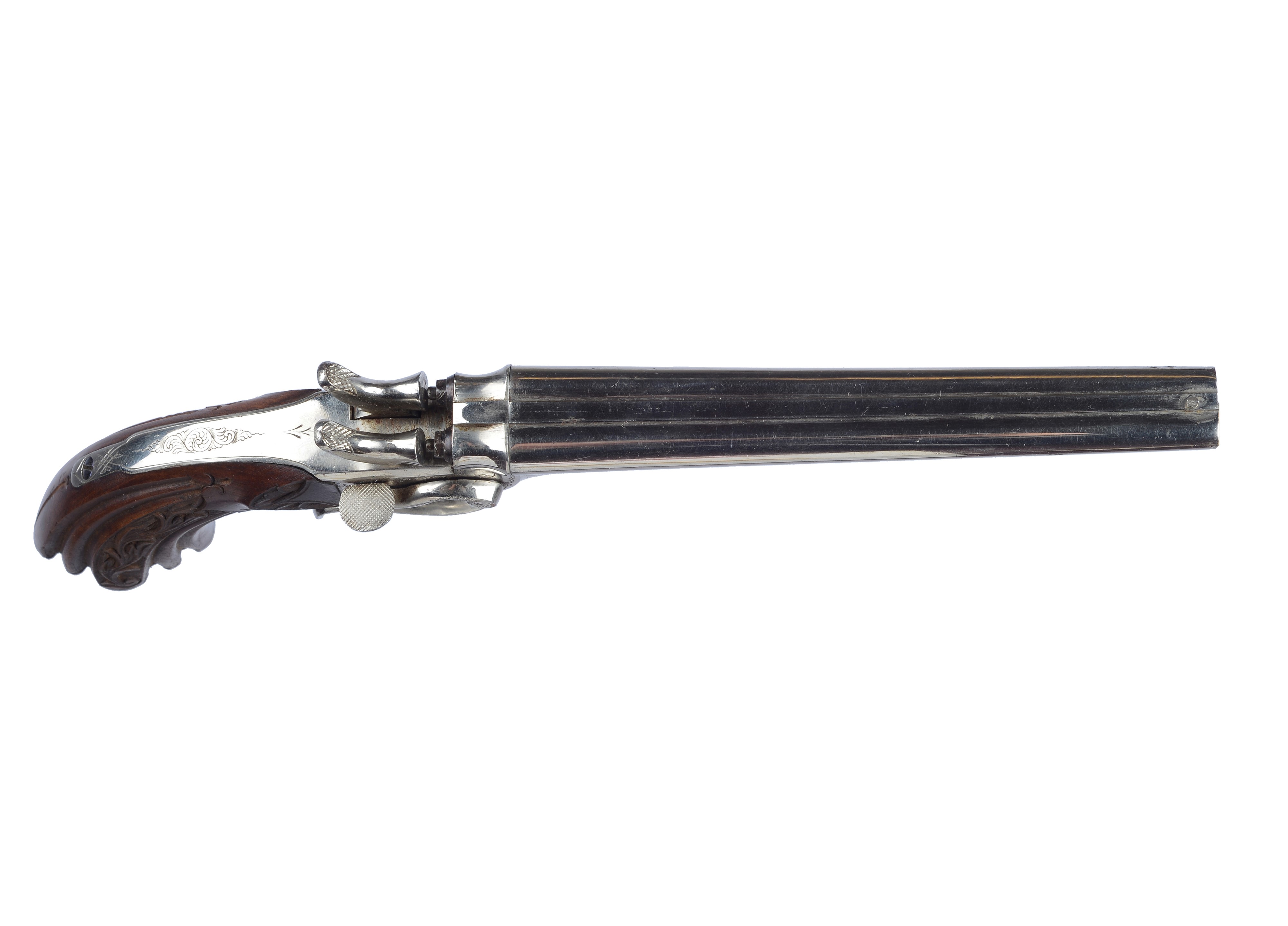 Elegante Pistola a Retrocarica a Due Colpi