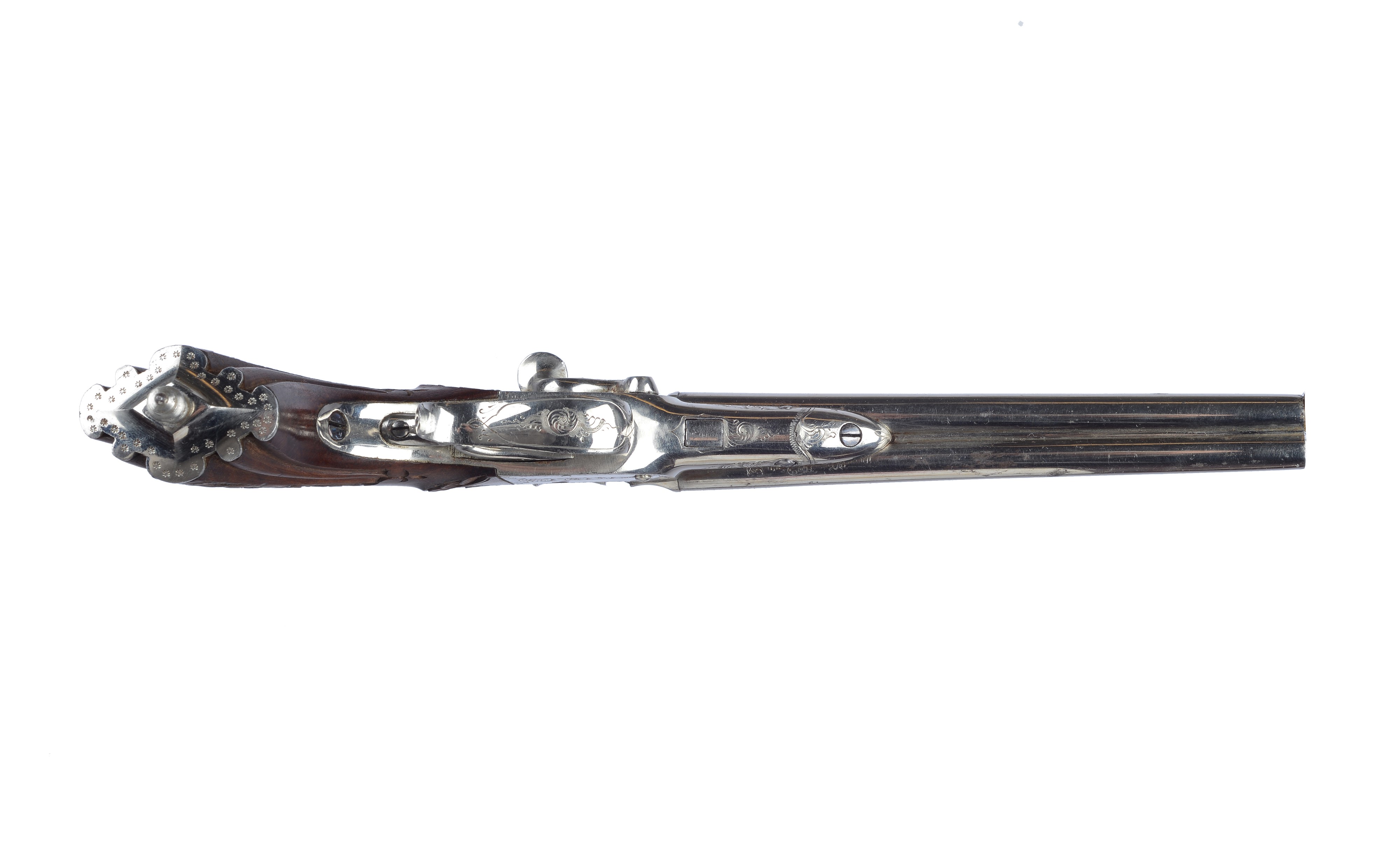 Elegante Pistola a Retrocarica a Due Colpi