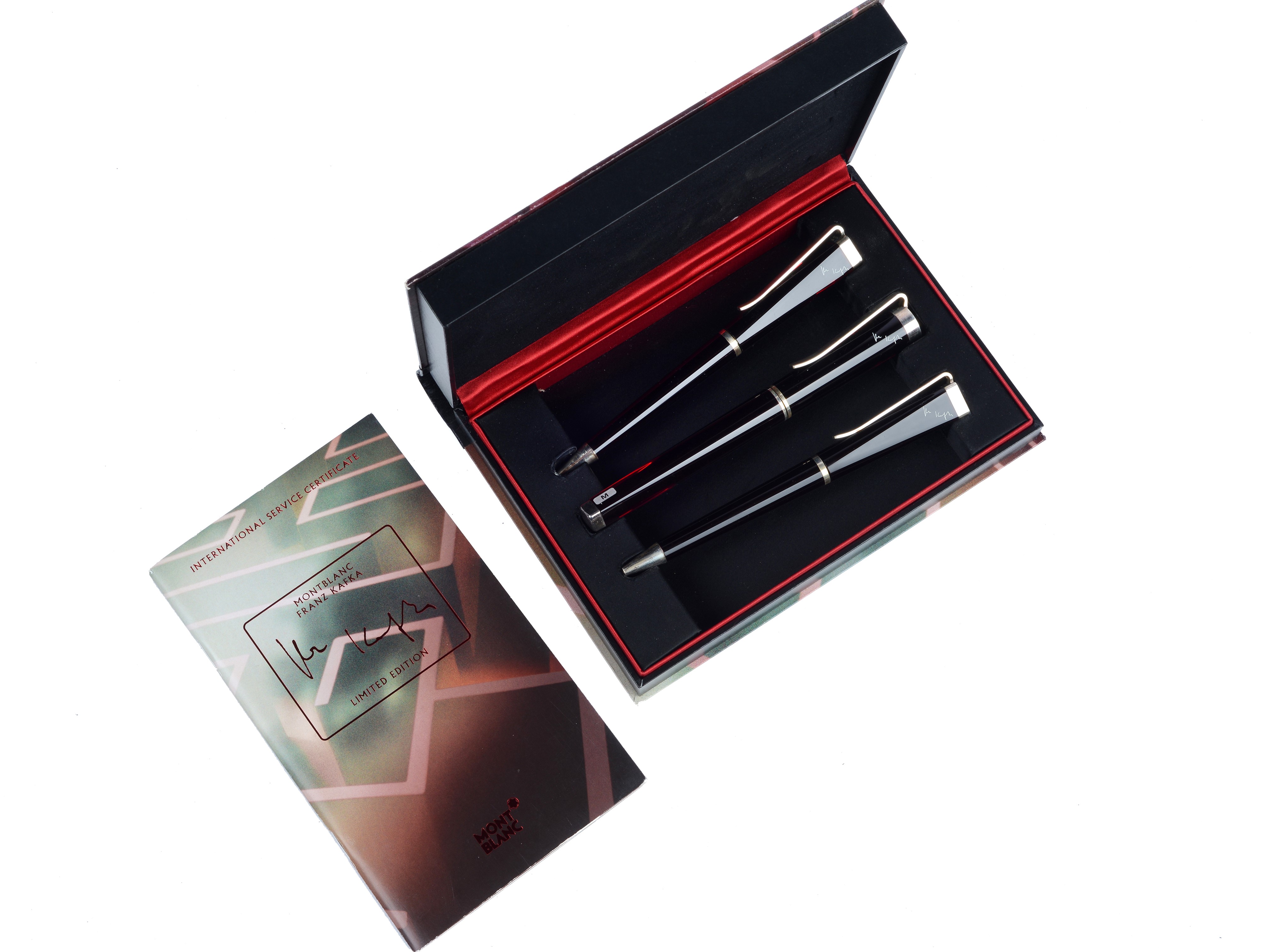 Montblanc - Una Penna Stilografica, una Penna a Sfera e un Portamine - Set Franz Kafka