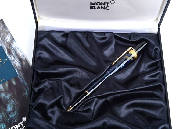 MONTBLANC - Ballpoint pen and mechanical pencil - Edgar Allan Poe series