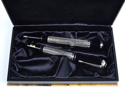 Una Penna a Sfera e una Penna Stilografica - Serie Marcel Proust