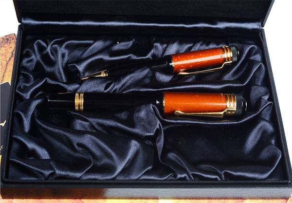 MONTBLANC - Una penna a sfera, una penna stilografica - serie Friedrich Schiller