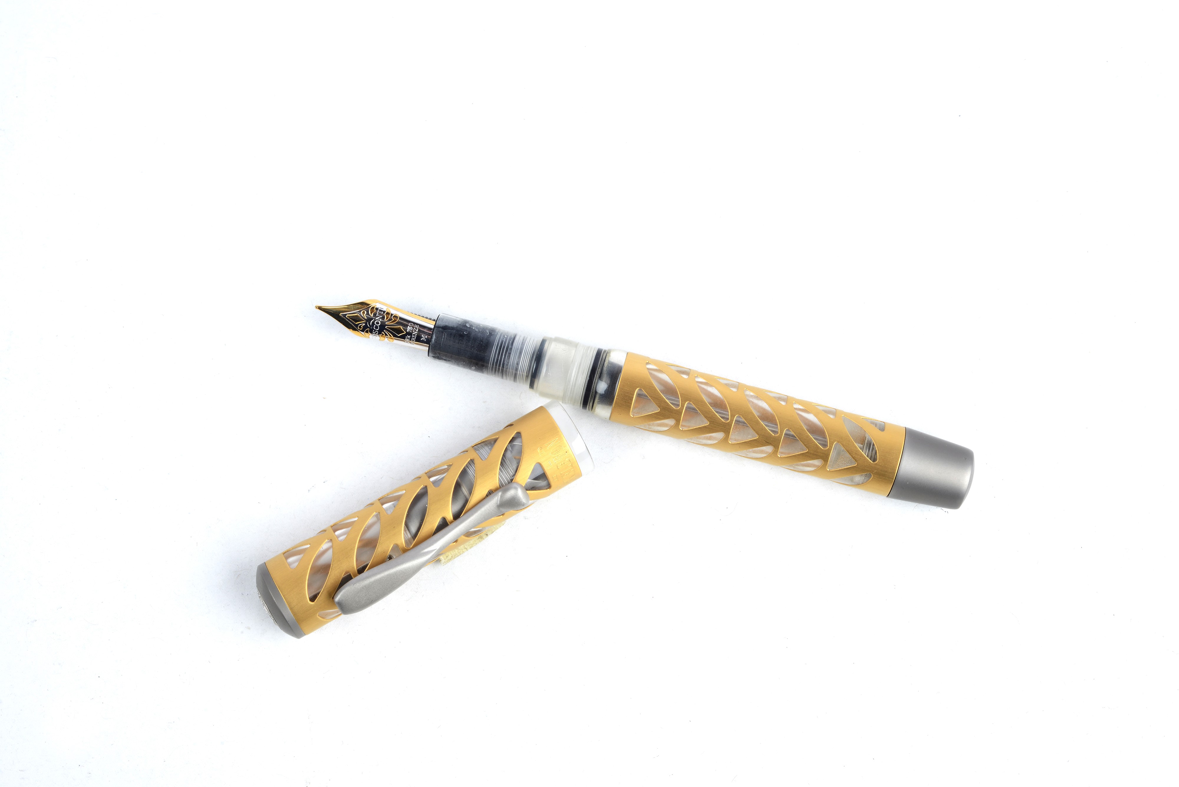 Visconti - Penna Stilografica Skeleton - Gold