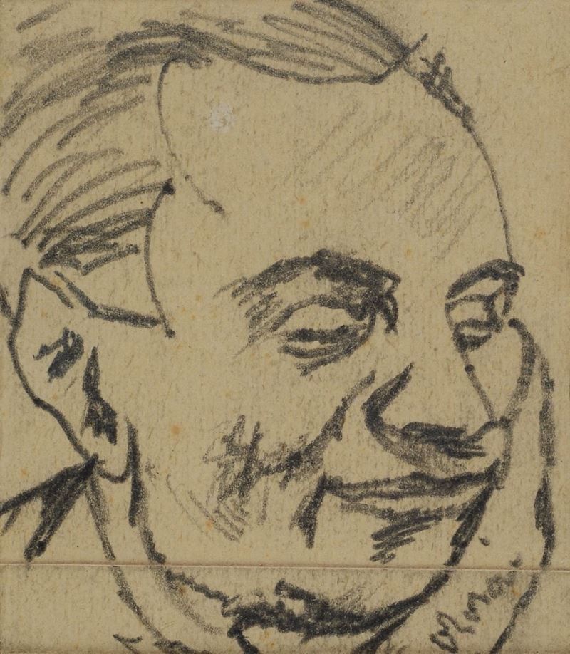 Ottone Rosai - Ritratto di Leonetto Leoni