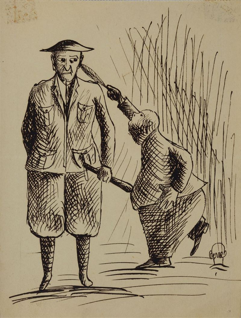 Ottone Rosai - Figure (per la Rivista il Bargello)