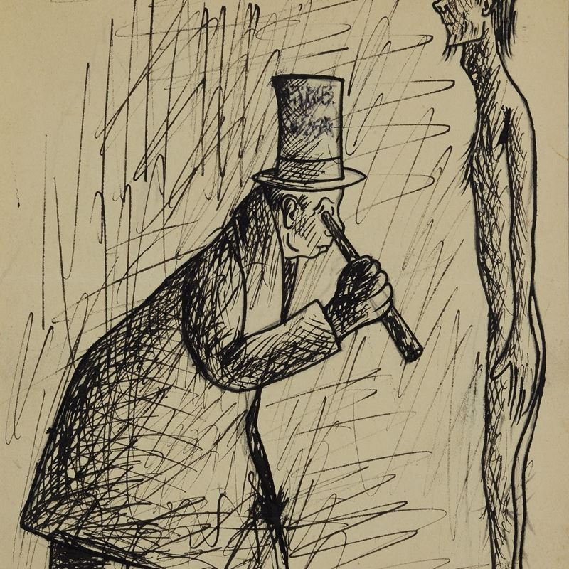 Ottone Rosai - Figure (per la Rivista il Bargello)