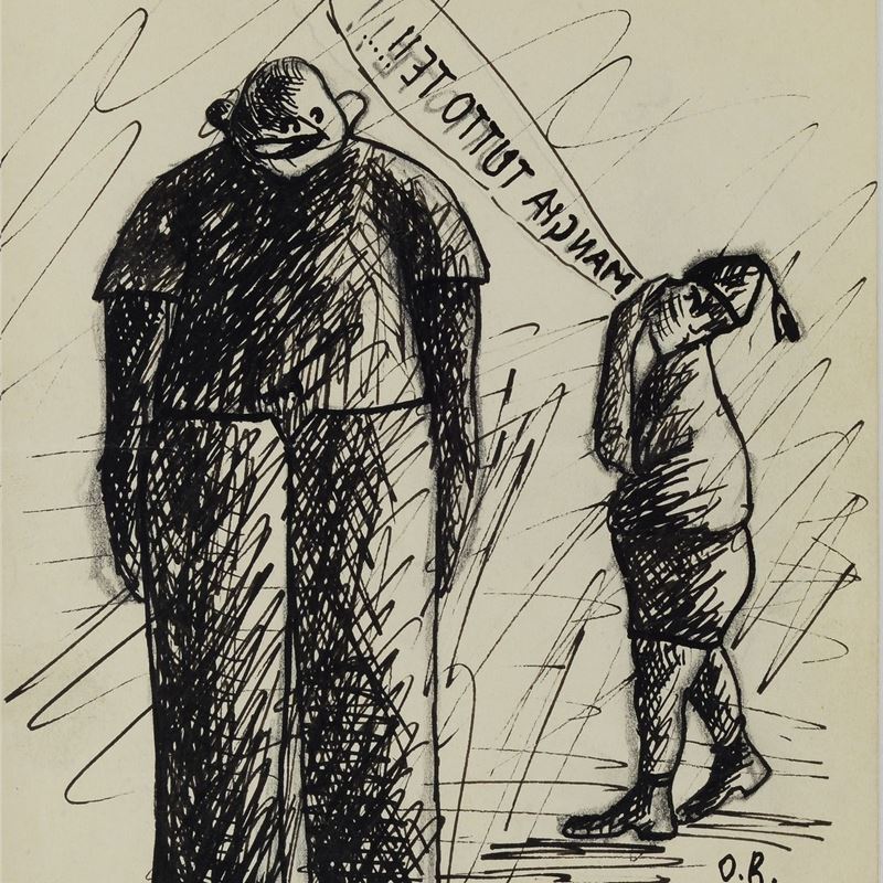 Ottone Rosai - L'australiano (per la Rivista il Bargello)