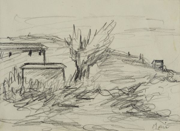 Ottone Rosai - Paesaggio