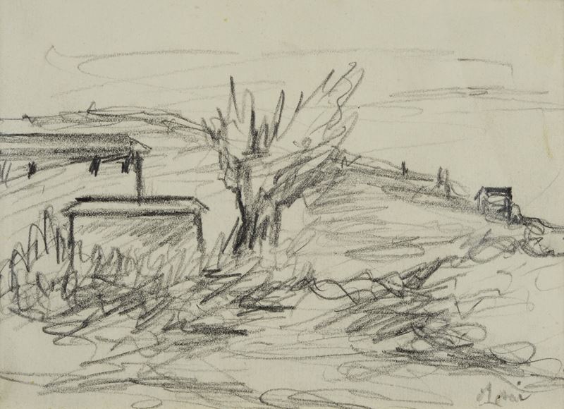 Ottone Rosai - Paesaggio