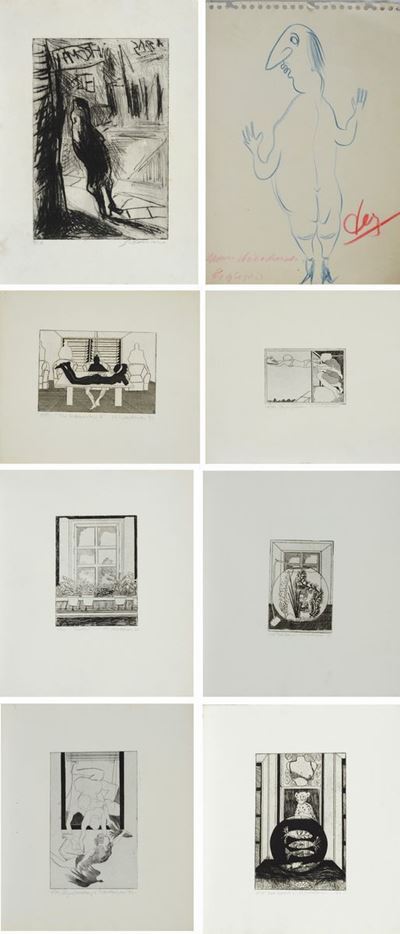 Sette Incisioni e un Disegno