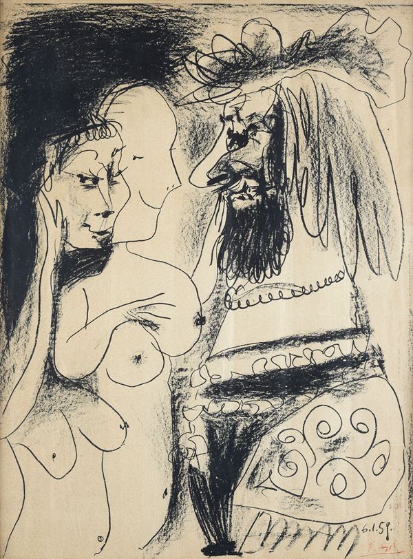 Pablo Picasso - Le vieux Roi