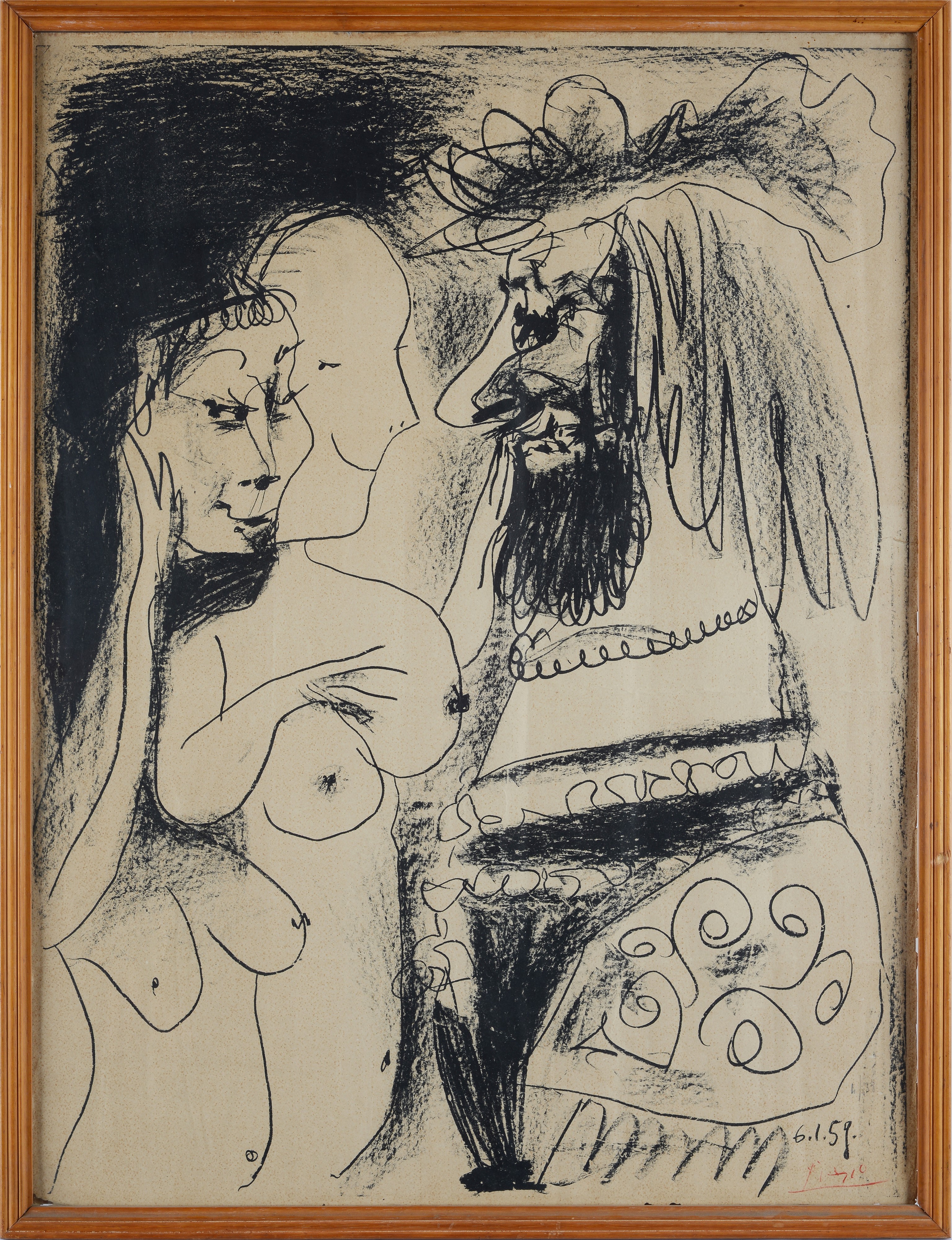 Pablo Picasso - Le Vieux Roi