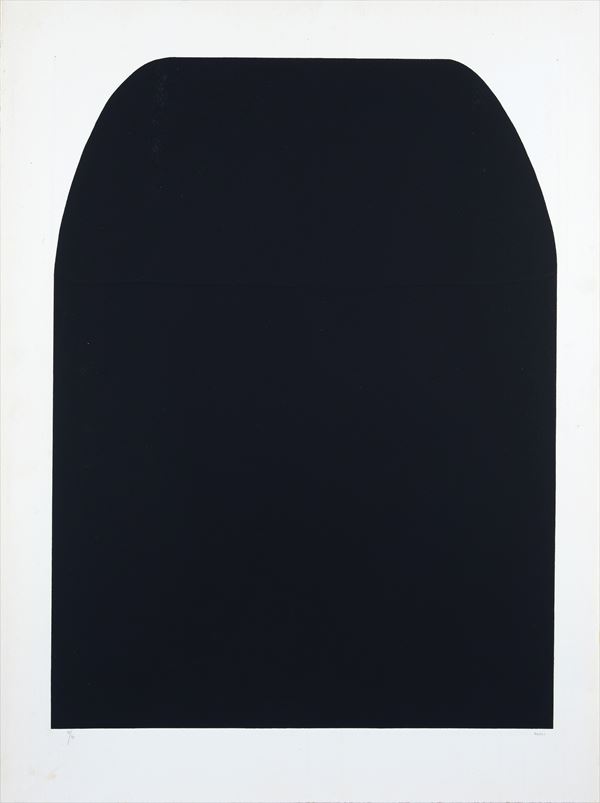 Alberto Burri - Bianchi e Neri I - A