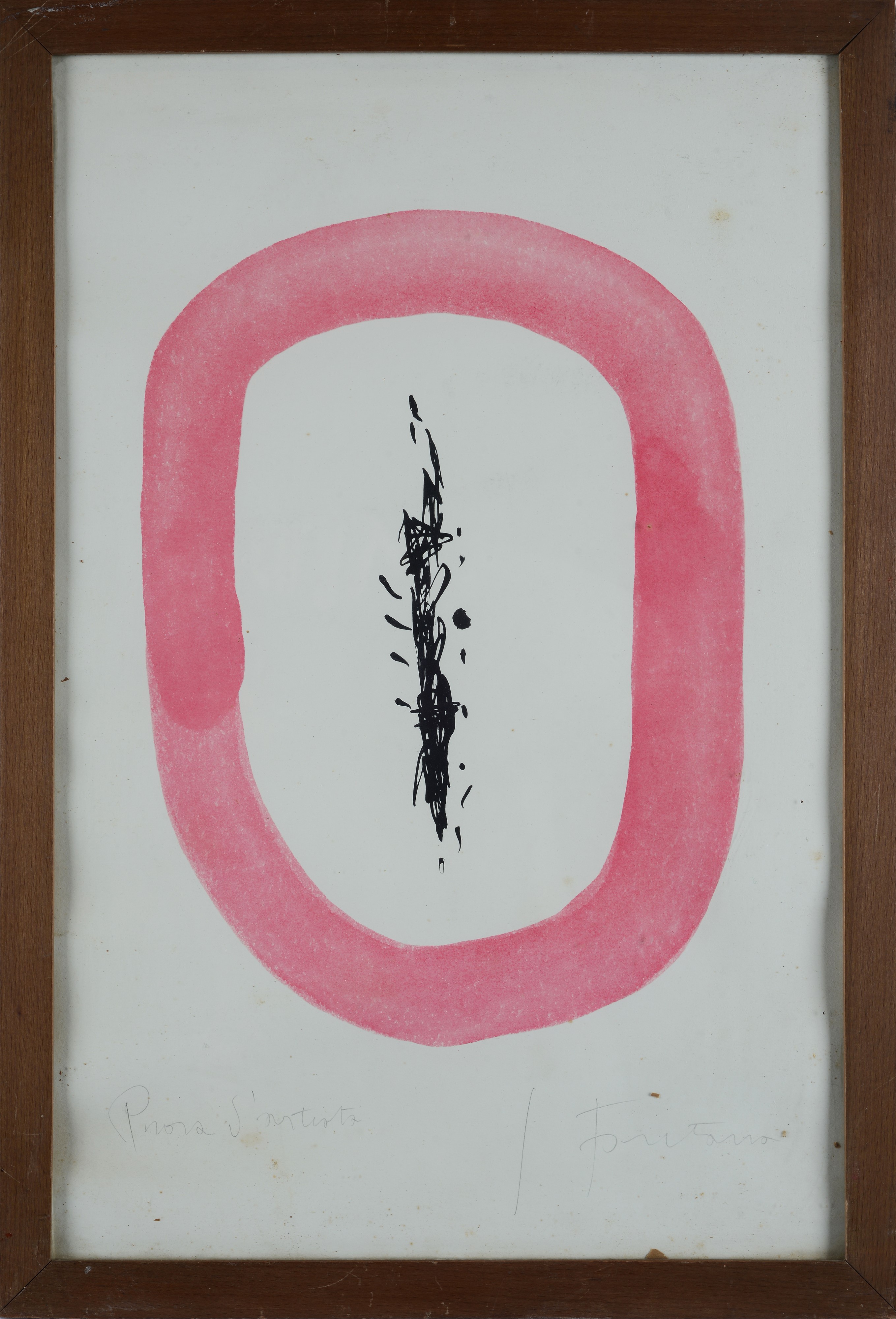 Lucio Fontana - Senza Titolo