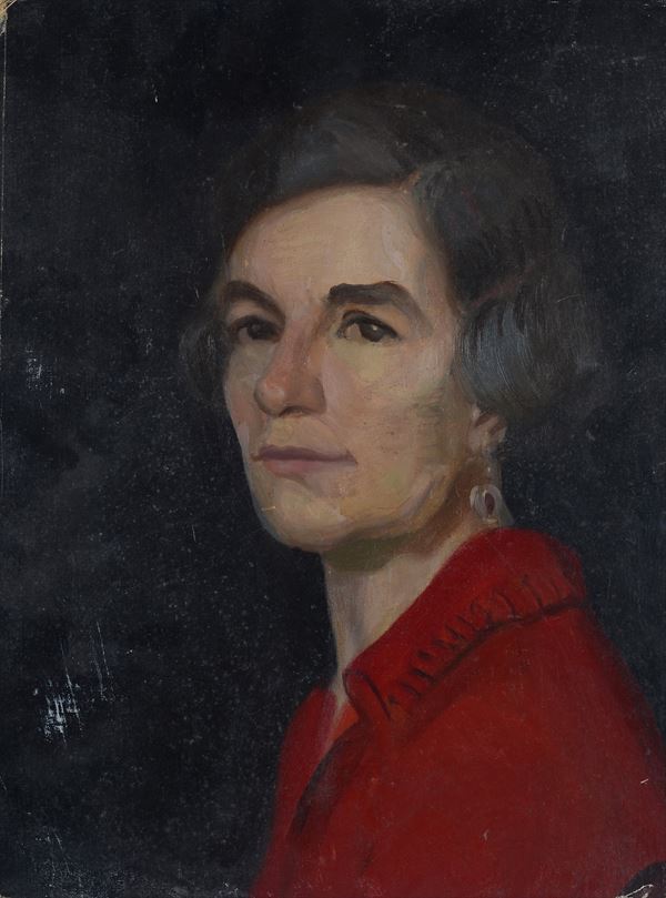Anonimo, XX sec. - Lady in red