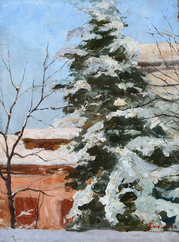 Gioachino Galbusera - Snowy spruce