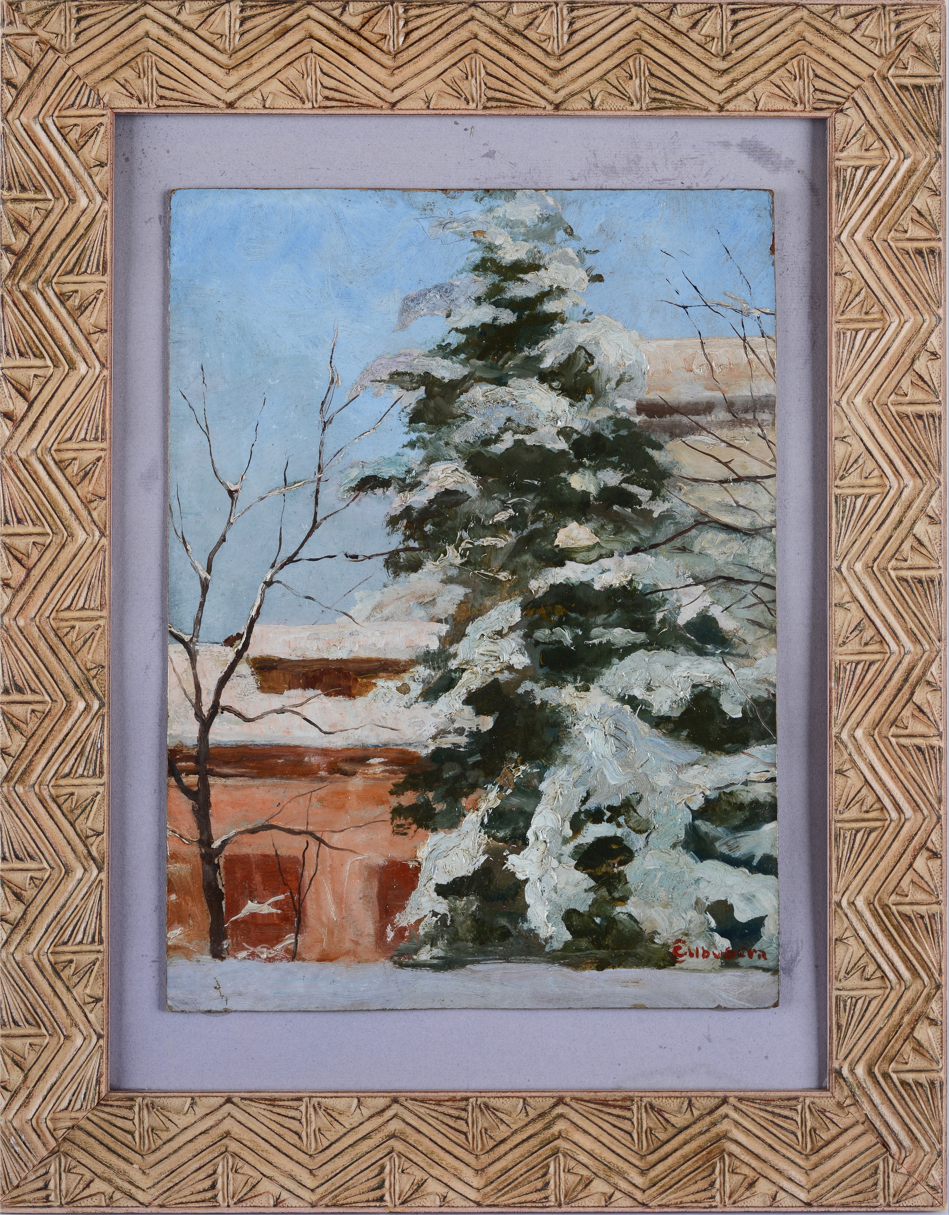 Gioachino Galbusera - Abete Innevato