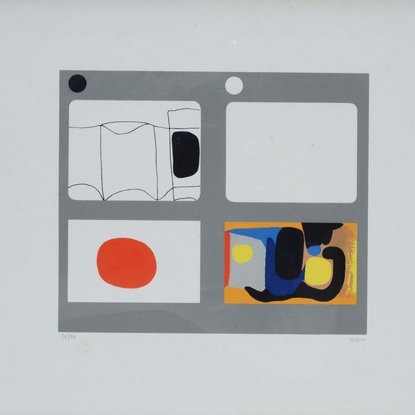 Alberto Burri - Lettere - F