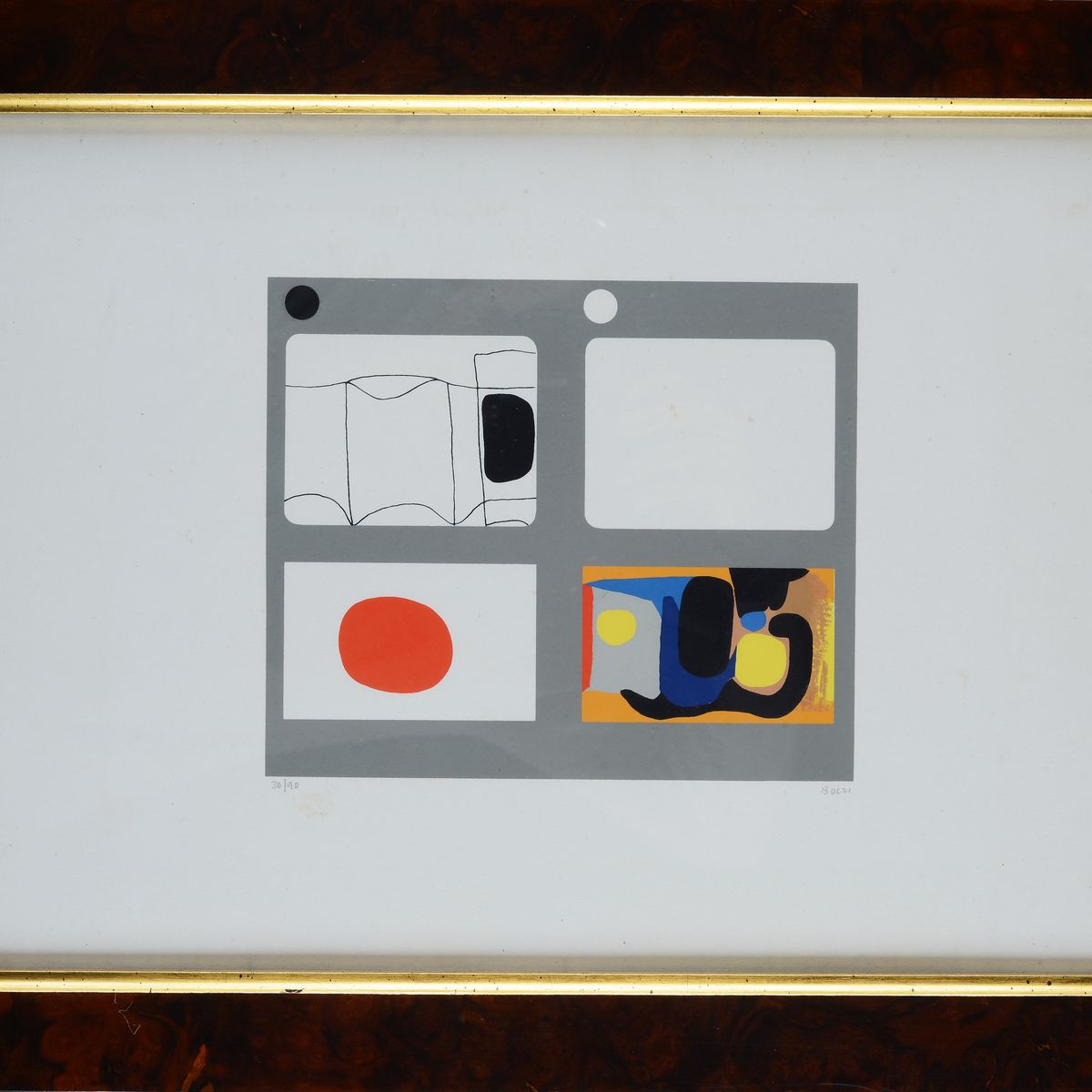 Alberto Burri - Lettere - F