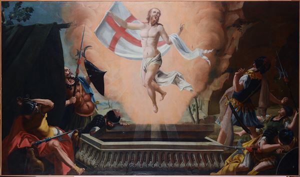 Scuola Toscana, XVI - XVII sec. - Resurrezione