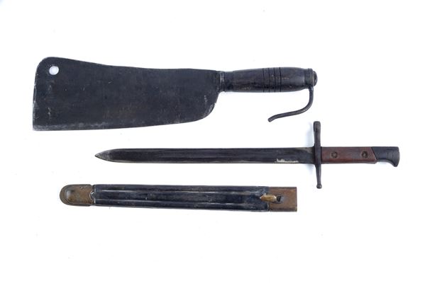 Mannarese with bayonet 1891