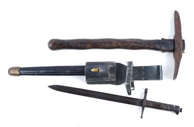 Doppia Tasca con Picozzino e Baionetta 1891 T.s.