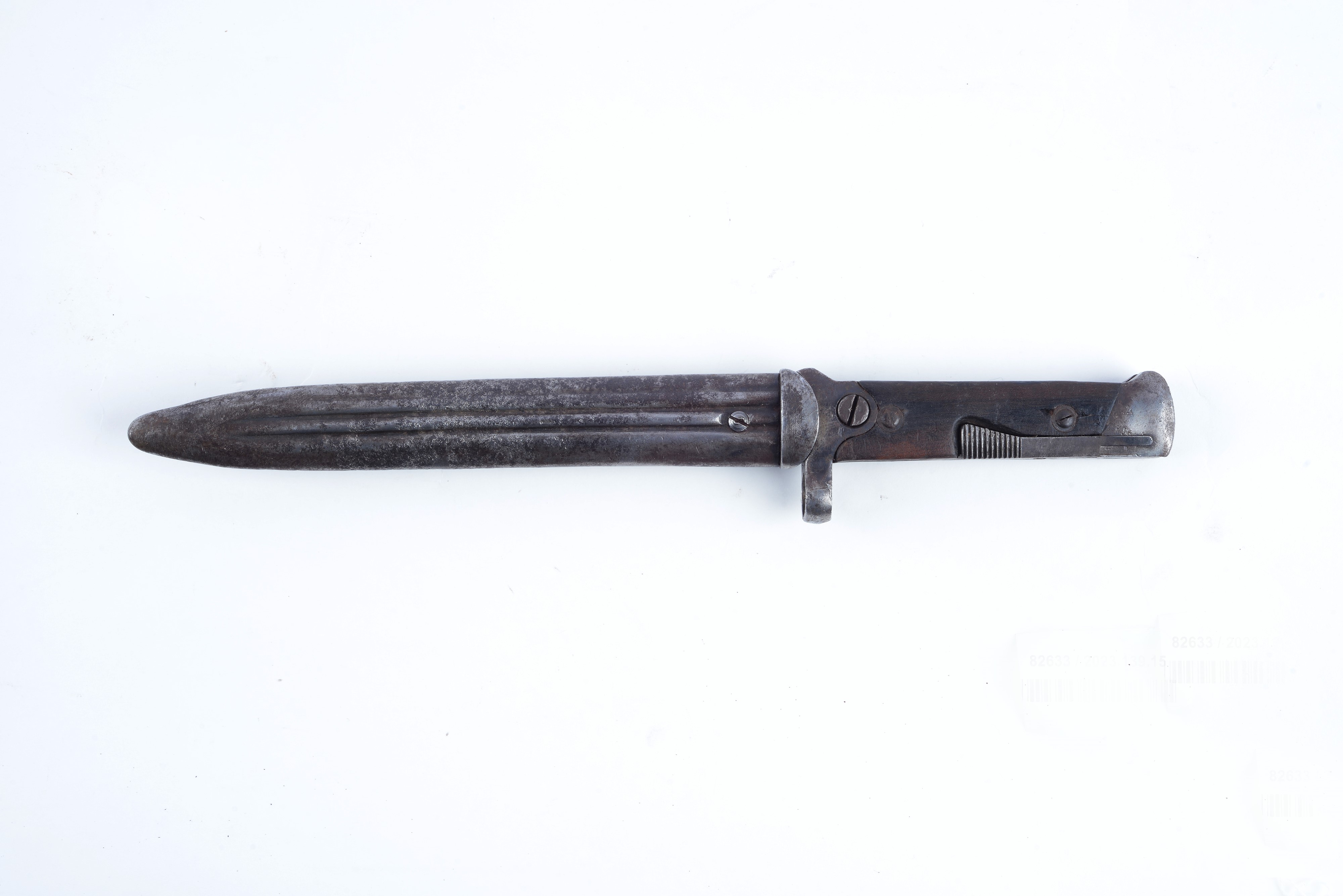 Rarissima Baionetta 1891/38 Pieghevole con Fodero Nervato