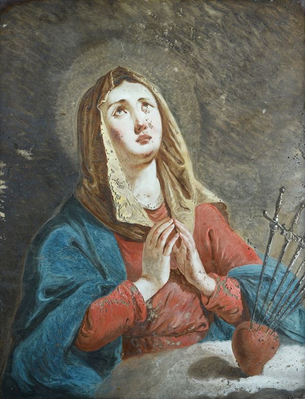 Scuola Italia Settentrionale, XVIII sec. - Madonna