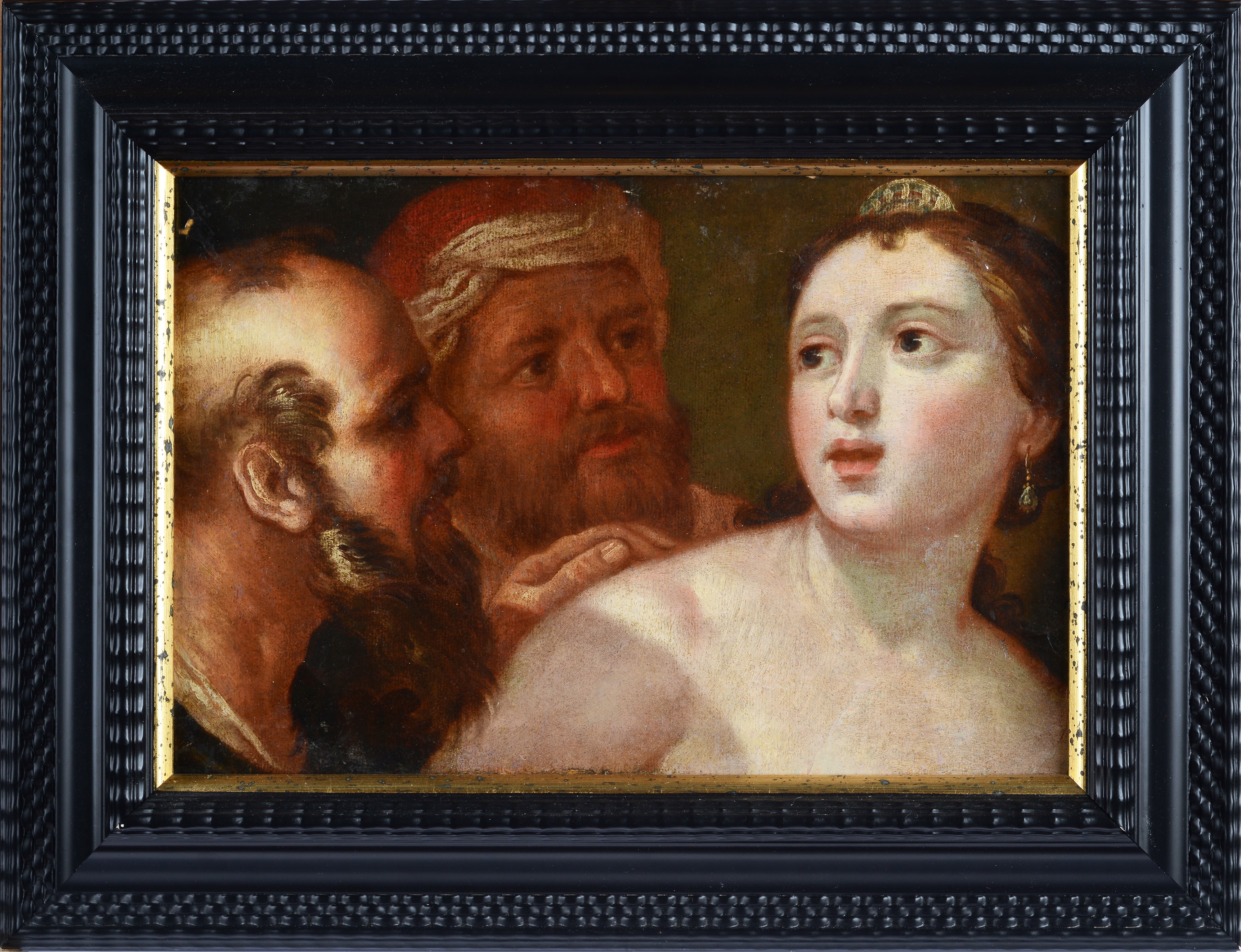 Scuola Fiamminga, XVII Sec. - Susanna e i Vecchioni