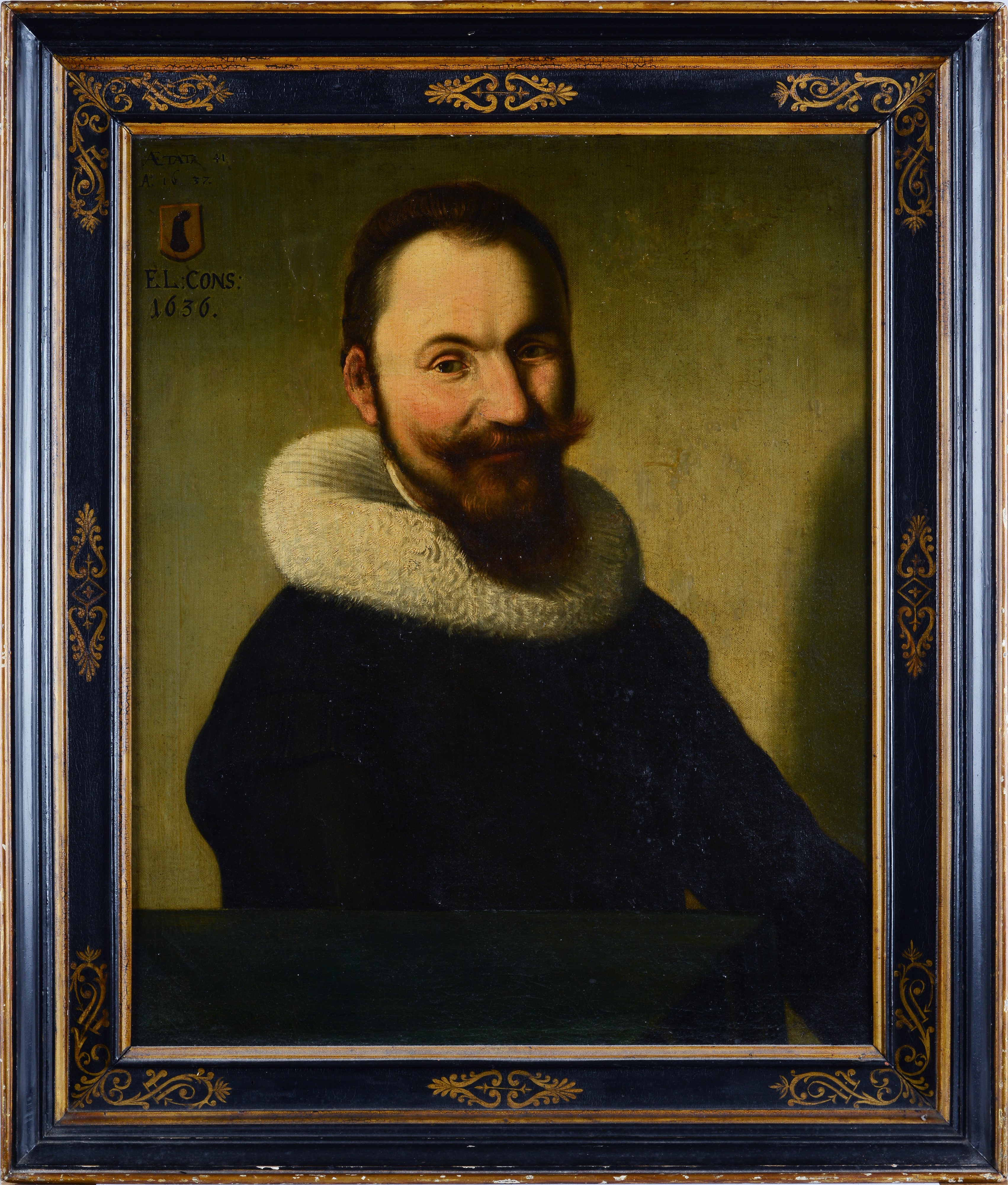 Scuola Olandese, XVII Sec. - Ritratto Maschile